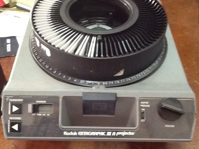 Kodak 幻燈機 幻燈片投影機 EKTAGRAPHIC III A Projector附加自動換片