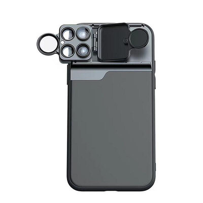 IPhone 131211 pro手機殼 五合一手機鏡頭套件 20倍超微距鏡頭 CPL鏡頭