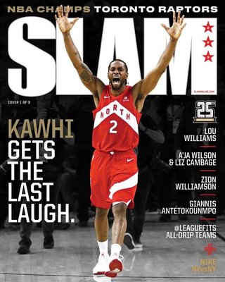 全新SLAM籃球雜誌2019 NBA總冠軍紀念報導