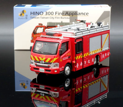 【M.A.S.H】現貨特價 TINY 台灣 TW14 HINO 300 台南市政府 消防車