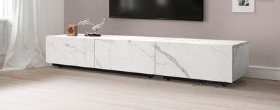【N D Furniture】台南在地家具-CRN木心板石紋ABS系統封邊石紋180cm電視櫃/矮櫃長櫃YH
