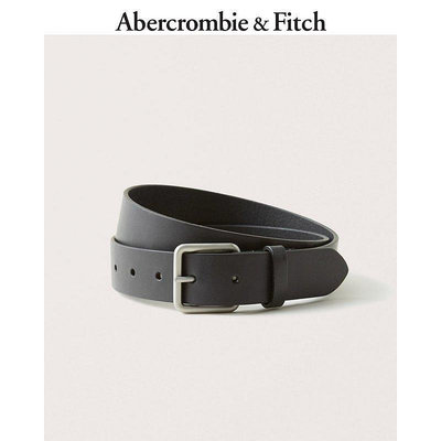 【現貨精選】Abercrombie＆Fitch男裝 皮革腰帶 306496-1 AF