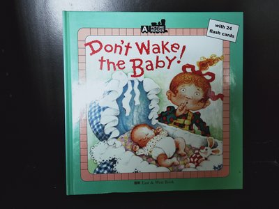 【童書】A picture reader 兒童英語圖畫讀本系列 12 別把寶寶吵醒了 東西圖書 (附字卡 無CD)