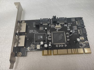 Silicon Image 94V-0 4-port SATA + 2-port eSATA RAID PCI擴充卡