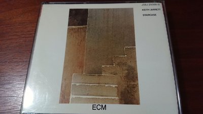 Keith Jarrett STAIRCASE  1977年錄音作品經典ecm cd爵士古典發燒錄音盤寂靜以外最美的聲音ECM雙片版罕見盤日本發燒版片況如新