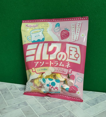 日本 春日井 Kasugai 草莓牛奶風味糖46g