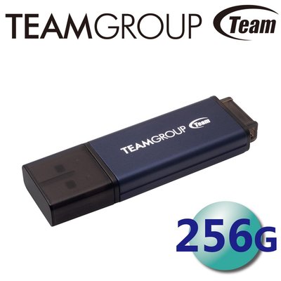 Team 十銓 256G 256GB C211 USB3.2 隨身碟 紳士碟 鋁合金 LED指示燈