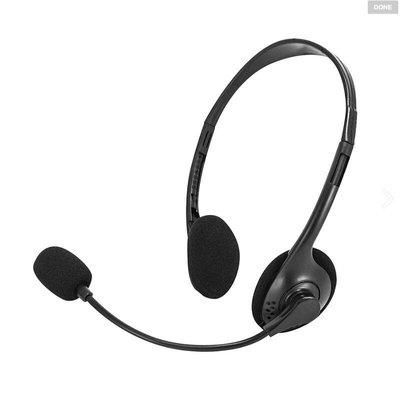 【KINYO】輕巧耳機麥克風 (EM-2101) 電競耳機 電競耳麥 遊戲耳機 耳機麥克風 電腦耳機【迪特軍】