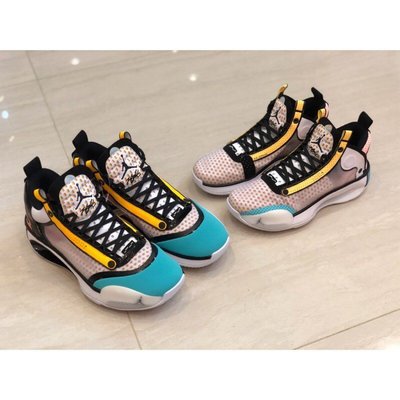 【正品】Nike Air Jordan 34 Low Guo Ailun PF 郭艾倫 糖果 籃球鞋 CZ7748-100
