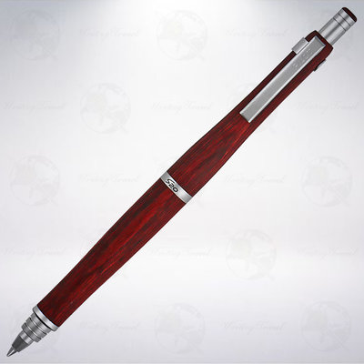 日本 PILOT 百樂 S20 木軸原子筆: 深紅色