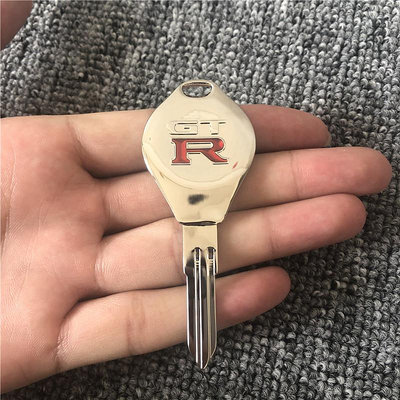 GTR 日產尼桑車鑰匙 DIY鑰匙掛件 R32 R33 R34機械鑰匙胚鎖非通用-都有