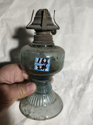 【二手】老煤油燈底有小磕碰``8737【木清院】古玩 收藏 古董