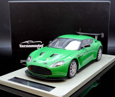【M.A.S.H】[現貨出清價] Tecnomodel 1/18 Aston Martin V12 Zagato 綠