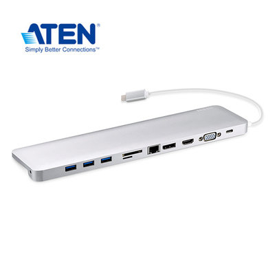 【預購】ATEN UH3234 USB-C 10合1擴充基座