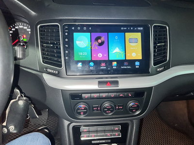 福斯 VOLKSWAGEN 2015 Sharan 9吋 TS10 環景安卓版觸控螢幕主機 導航/USB/方控/倒車