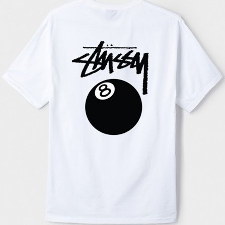 超搶手】全新正品2016 最新款STUSSY 8 BALL TEE 8號球撞球灰色S 深藍色