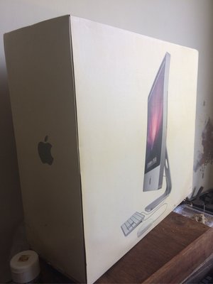 蘋果電腦 故障品 imac24'主機 含盒 收藏 附故障的滑鼠、鍵盤全品完整
