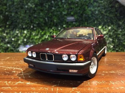 1/18 Minichamps BMW 730i (E32) 1986 Red 113023007【MGM】