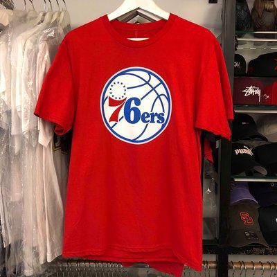 BEETLE NBA 費城76人 BEN SIMMONS EMBIID 25 紅 文字 短袖T恤 TEE M 2XL