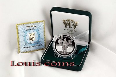 【Louis Coins】F040‧Ukraine‧2010烏克蘭‧Tarnovskyi Family紀念1oz銀幣