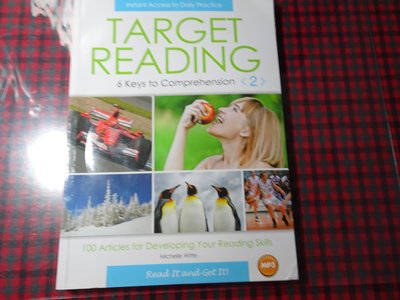 【鑽石城二手書】《Target Reading 2 1CD》2014-Witte- 9789861849546 少量劃記