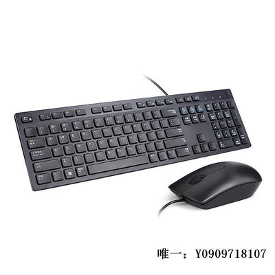 有線鍵盤原裝戴爾Dell巧克力鍵盤筆記本臺式機USB鍵鼠套裝ms116鼠標kb216鍵盤套裝