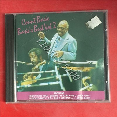 歐拆封如圖 Count Basie Basie's Best Vol.2 2909 唱片 CD 歌曲【奇摩甄選】350