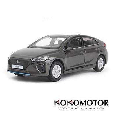 IONIQ汽車 模型1比38 汽車模型 韓國進口汽車內飾改裝飾品 高品質