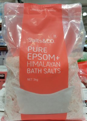【小如的店】COSTCO好市多代購~Salts &amp; CO 喜馬拉雅沐浴鹽(每包3kg) 232082