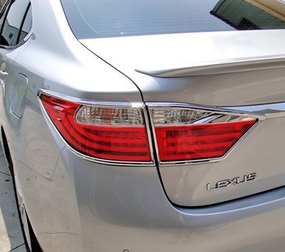 ~圓夢工廠~ Lexus ES300h ES350 2013~2016 鍍鉻車燈框 後燈框 尾燈框 鍍鉻銀飾框