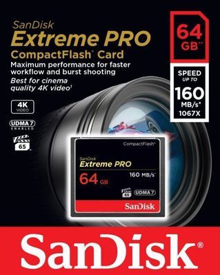 [板橋富豪相機]全新Sandisk Extreme PRO CF 64G 1067X記憶卡~增你強公司貨~發票價-2