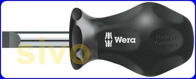 ☆SIVO電子商城☆德國Wera 336-5.5x25mm/Wera 336-4.0x25mm大頭一字起子 特殊螺絲起子