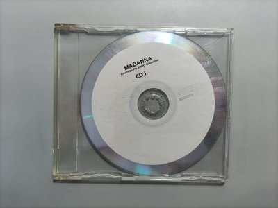 CD/DE35/英文/瑪丹娜 MADONNA/American ple 2000 colloction/精選CD ONE/非錄音帶卡帶非黑膠