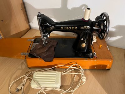 早期勝家 SINGER 179型 黑頭裁縫機 A
