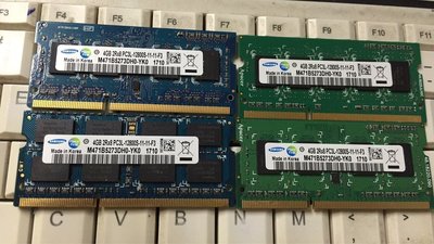 熱銷 現貨 三星 DDR3 DDR3L 1600 4G 8G  筆記本 內存條 壞件 1333 1600