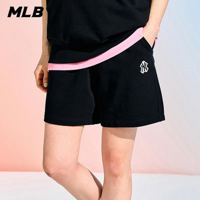 MLB 運動休閒短褲 紐約洋基隊 (3ASPB0333-50BKS)