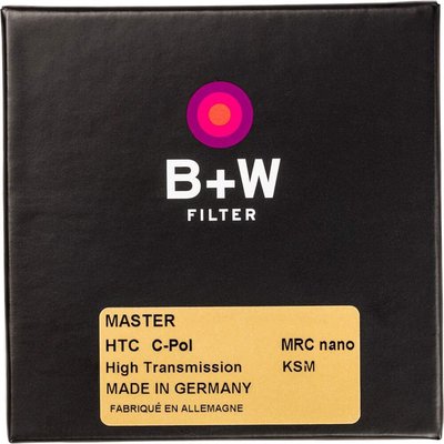 B+W 72mm MASTER KSM HTC-POL MRC nano 高透光環形偏光鏡 公司貨