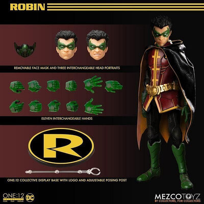 全新 Mezco 1/12 DC batman 蝙蝠俠 Robin 羅賓 達米安韋恩
