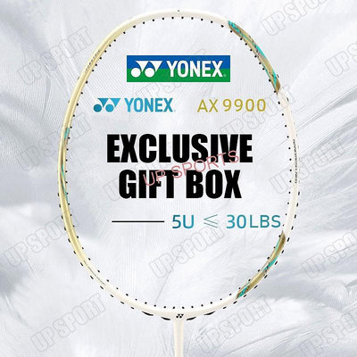YONEX尤尼克斯 羽毛球拍 AX-9900A 全碳素輕彈專業天斧禮盒新款