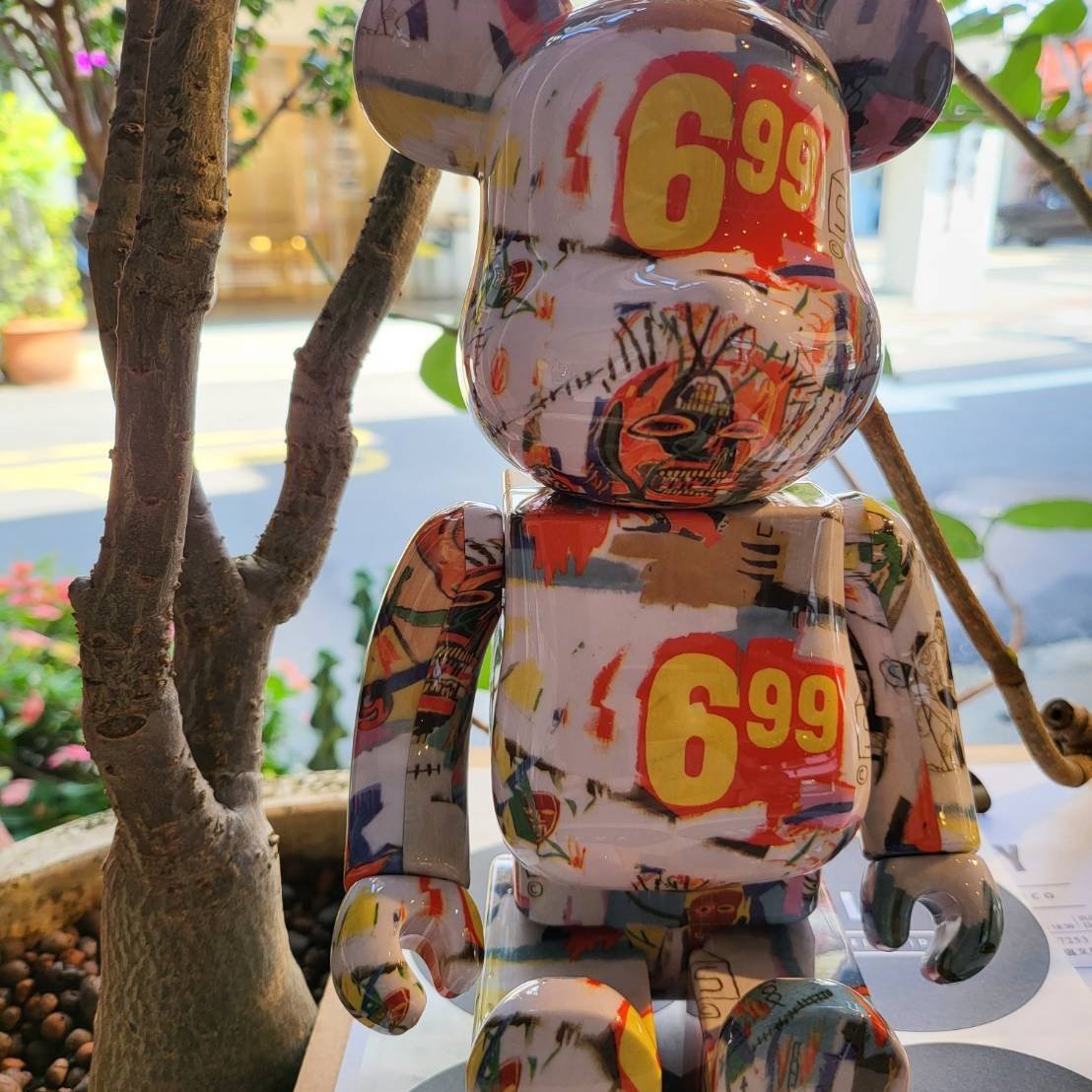 BE@RBRICK Andy Warhol ×JEAN-MICHEL BASQUIAT #4 400％ | Yahoo奇摩拍賣