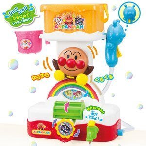 日本進口 麵包超人 Anpanman 蓮蓬頭水車玩具