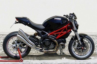 DNS部品 義大利 HP CORSE 液壓成型 排氣管 Ducati Monster 1100 EVO 專用尾段
