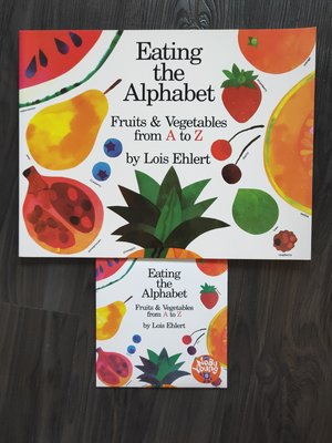 廖彩杏正版【英文有聲繪本Eating The Alphabet: Fruits & Vegetables FromJY版