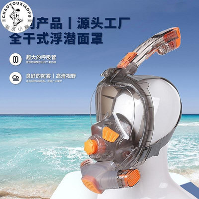 【精選好物】THENICE新款潛水面罩游泳面具 全干式呼吸管潛水套裝游泳浮潛面罩