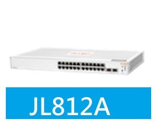 現貨附發票【公司貨免運】HP Aruba Instant On 1830 24G 2SFP JL812A 交換器