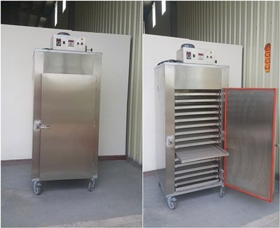 【原豪食品機械】專業客製化  商業用-一門15盤不鏽鋼蔬果乾燥機 /水果乾燥機(台灣製造)