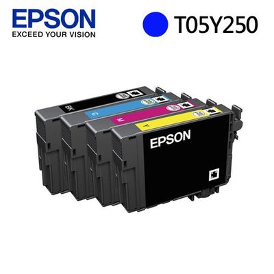 【葳狄線上GO】EPSON T05Y250 原廠藍色墨水匣 (WF-3821)