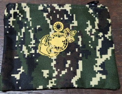 【916】小零錢包 海軍陸戰隊小迷彩 虎斑迷彩 數位迷彩 黑色小零錢包