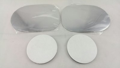 **HDS**日產 LIVINA 07- 12 白鉻鏡片(一組 左+右 廣角 貼黏式) 後視鏡片 後照鏡片 玻璃 鏡片