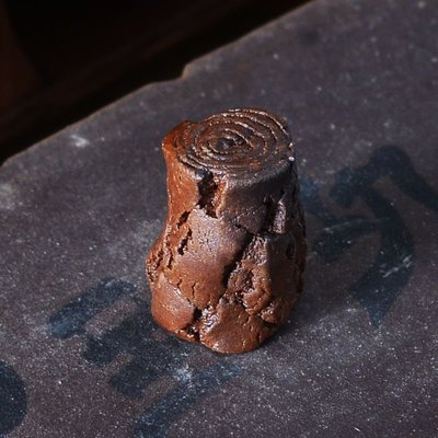 熱銷 -現貨 手工陶瓷壺蓋托創意樹樁壺蓋置茶玩茶盤擺件茶寵可養功夫茶道配件